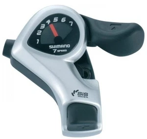 SHIMANO Tourney SLTX50L Gear Lever (3-Way   Left   1800 mm) Silver - Picture 1 of 1