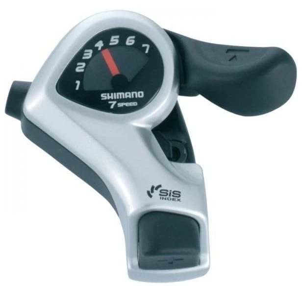 SHIMANO Tourney SLTX50L Gear Lever (3-Way   Left   1800 mm) Silver - Image 1 of 1