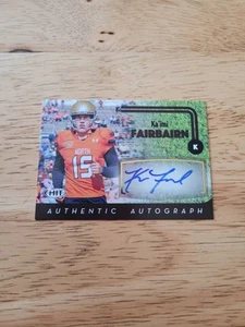 2016 SAGE HIT Autographs #A64 Ka'imi Fairbairn - Picture 1 of 2