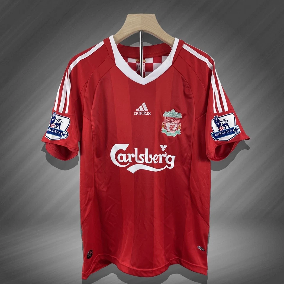 Liverpool 08-09 Home Classic Jersey - Steven Gerrard #8 (Short Sleeve) - Image 1 of 4