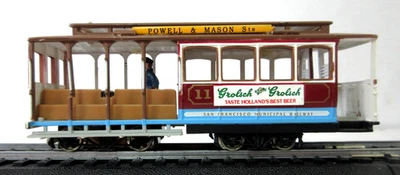 Bachmann HO Scale Powell & Hyde San Francisco Cable Car - Image 1 of 4
