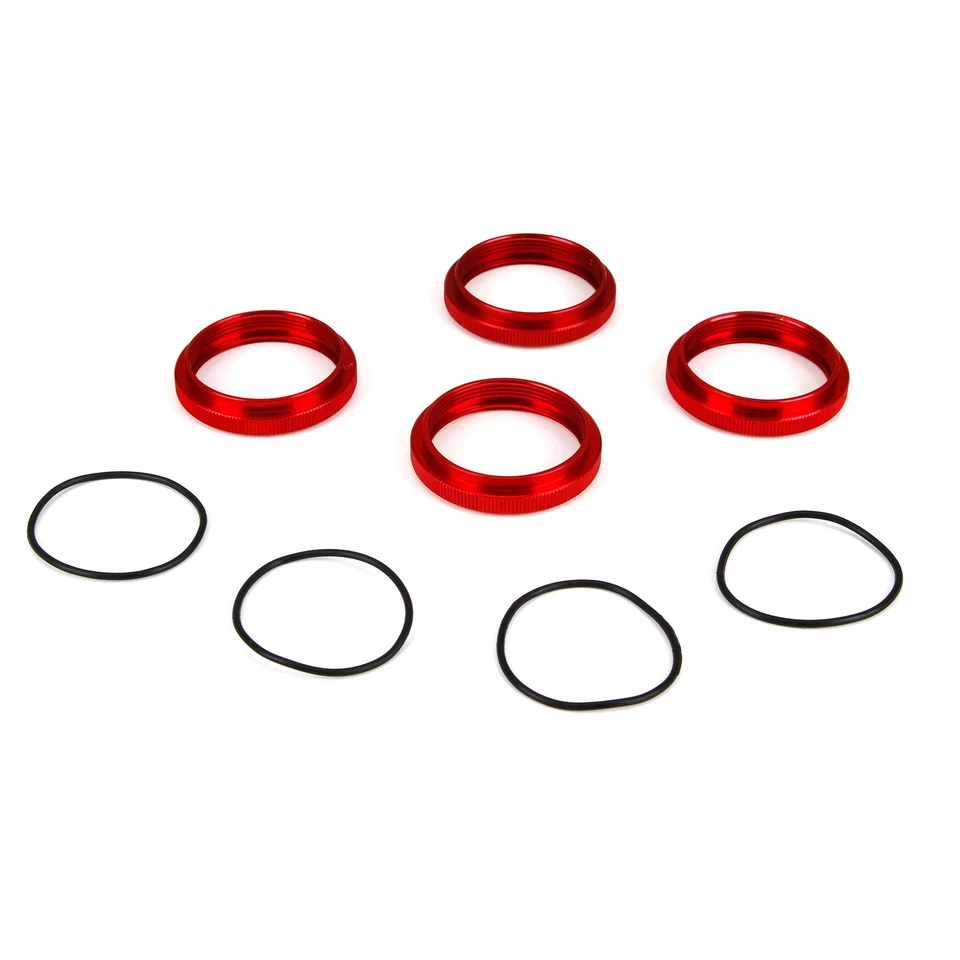 Losi Shock Adjuster Nut w/O-Ring Alum 15 4 Wheel Drive DBXL LOS253009 Elec - Image 1 of 1