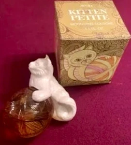 Avon KITTEN PETITE MOONWIND Cologne 1.5 Fl. oz. VINTAGE 1973 NOS In Box - Picture 1 of 2