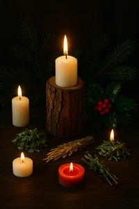 Piccolo Rituale di Yule – Solstizio d’Inverno / Small Yule Ritual - Foto 1 di 1