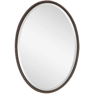 Uttermost 01101-B Sherise 32 X 22 inch Bronze Wall Mirror - Image 1 of 4