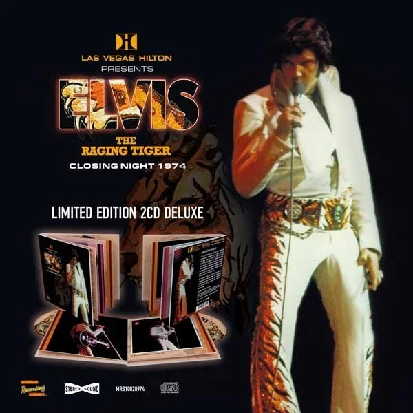 ELVIS PRESLEY - LAS VEGAS  ‘THE RAGING TIGER’ CLOSING NIGHT 1974 [2CD] - Image 1 of 1