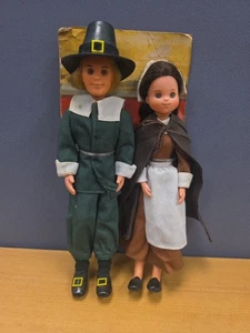 Muñecas Star Spangled Mattel 1974 de colección - Peregrinos de Acción de Gracias años 70 RARAS - Imagen 1 de 13