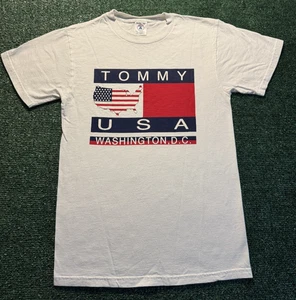 Camiseta Tommy USA Washington D.C. Vintage Años 90 (Adulto S) - Imagen 1 de 12