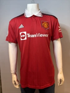 Manchester United 2022/23 Home Shirt Size XL - Picture 1 of 8