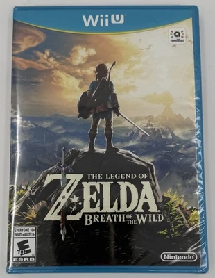 NEW The Legend of Zelda: Breath of the Wild Nintendo Wii U  Controller  Misprint - Image 1 of 4