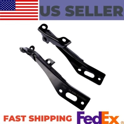 2 piezas bisagras de capó lado izquierdo conductor y derecho pasajero para Honda Civic 2012-2015 Foto 1 de 4