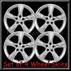 Chevy, Chevrolet Camaro Chrome Wheel Skins Hubcaps 2016-2024 20" Wheel Covers - Picture 1 of 3