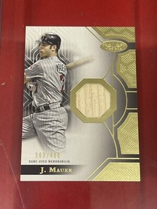 2023 Topps Tier One Baseball Joe Mauer Relic T1R-JMA Minnesota Twins 363/400