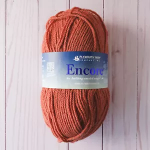 Plymouth Encore Worsted ~ Lot of 10 ~ #704 Desert Rose ~ Classic ~Wool & Acrylic - Picture 1 of 2