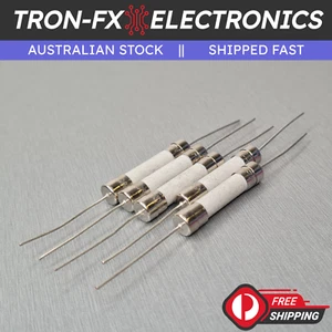 5Pcs 30A Ceramic Pigtail Fuse 3AG 6mm x 32mm Fast Blow F30AL 250V - Picture 1 of 5