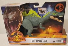 Jurassic World Dominion Ichthyovenator Dinosaur Roar Strikers Action Toy New