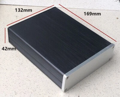 Mini preamplificador AMP completo de aluminio caja amplificador estuche chasis Foto 1 de 4