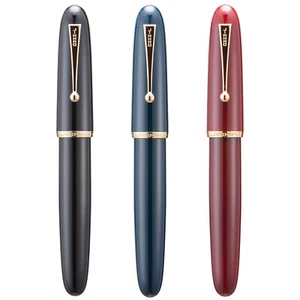 3 PEZZI Jinhao 9019 Dadao Penna Stilografica #8 Pennino Resina Penna, Convertitore Grande Capacità - Foto 1 di 10