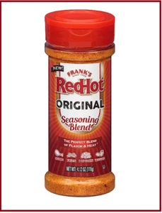 Frank's RedHot Original Miscela di condimento piccante, Kosher, 4,12 oz - Foto 1 di 4