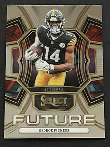 GEORGE PICKENS ~ 2023 Panini Select FUTURE lNSERT #FUT-GPI ~ STEELERS - Picture 1 of 2