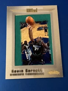 2001-02 Fleer Showcase Avantcard 90 Kevin Garnett Timberwolves - Picture 1 of 2