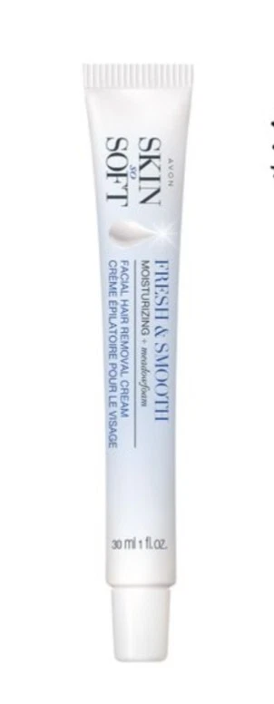Crema depilación facial suave y fresca Avon Skin So Soft 1 fl oz Foto 1 de 1