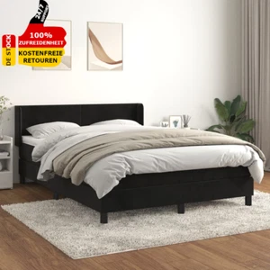 ✅ Boxspringbett Mit Matratze Doppelbett 140x200 Cm Polsterbett Bett Bettgestell - Bild 1 von 12