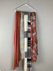 Lot of 5 fashion scarves - Picture 1 of 7