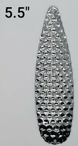 Cuchara de pesca aleteo hexagonal 5,5" in/14 cm construye tu tackle plata barata al por mayor - Imagen 1 de 9