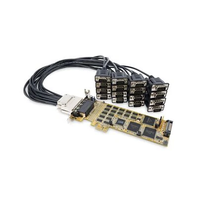 StarTech.com PCI Express Serial Card - 16 DB9 RS232 Ports - Low + Full Profil... - Image 1 of 4