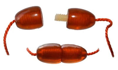 ✅1970y RUSSIAN SOVIET BALTIC GOLD SAN AMBER TWIST CLASP NECKLACE 老琥珀 BEADS STONE - Image 1 of 4