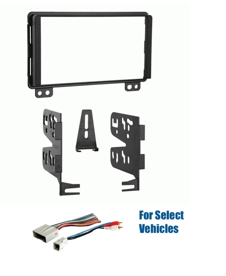 Kit de cable de tablero de radio estéreo para automóvil 2 Din para Ford Mustang Lincoln Mercury seleccionado Foto 1 de 1