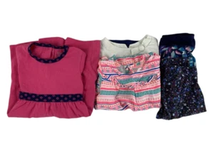 Lot of 5 Girl's Size 4 Dress Shirts & Leggings by Garanimals, Champion & More - Picture 1 of 5