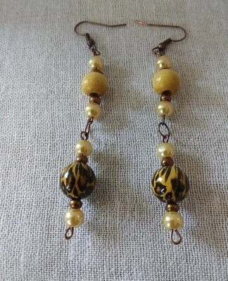 Pendientes colgantes hechos a mano de moda Foto 1 de 4