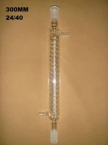 300MM 24/40 Lab Chemistry Graham Coil Condenser Glass Tube - Picture 1 of 4