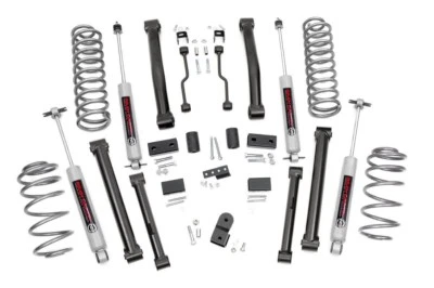 Rough Country 4" Lift Kit Series II w/ N3 Shock for 93-98 Jeep Grand Cherokee ZJ Foto 1 de 4