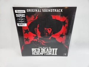 The Music of Red Dead Redemption 2 Soundtrack - Trans Red - Vinyl 2x LP In Hand - Picture 1 of 11