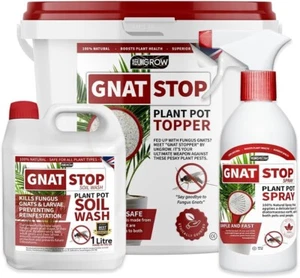 Gnat Stop Ultimate Gnat Stop Killer Kit | 3-in-1 Combo Set - Fungus Gnats-Plants - Picture 1 of 10
