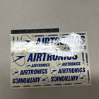 Airtronics Vintage Decal Sticker Blue M8 Cs2p Sanwa