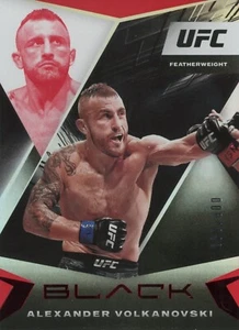 PANINI 2021 UFC CHRONICLES ALEXANDER VOLKANOVSKI #103 6149 BLACK RED PARALLEL - Bild 1 von 2