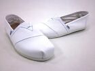 TOMS CLASSICS TOILE BLANCHE HOMME BLANC TAILLE US 10 M EUR 44 