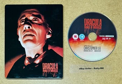DRACULA : PRINCE OF DARKNESS - UK EXCLUSIVE BLU RAY STEELBOOK (READ DESCRIPTION) - Image 1 of 4