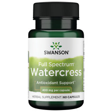 Swanson Full Spectrum Watercress 400 mg 60 Capsules