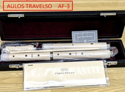 AULOS TRAVELSO AF-3 Baroque Pitch Tone range: d1 to a3 with Hard Case