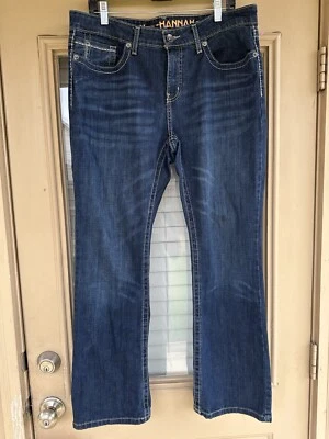 Jeans Cruel Denim Hannah para mujer años 13 CB71154011 talla 34x28 bigotes. Foto 1 de 4