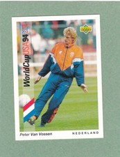 PETER VAN VOSSEN NETHERLANDS UPPER DECK USA 94 WORLD CUP CARD #31