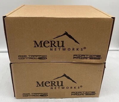 LOT OF 2 NEW MERU NETWORKS AP332i 890-50075-A WIRELESS ACCESS POINT - Image 1 of 4