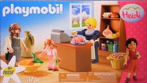 PLAYMOBIL Heidi 70257 Dorfladen der Familie Keller Kasse Regal Lebensmittel NEU - Picture 1 of 2