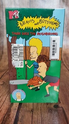 Beavis and Butthead there goes the neighborhood vhs Brand New Sealed! 1994 MTV - Image 1 of 3