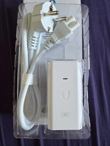 Ubiquiti Adaptateur PoE, Blanc (POE-24-12W) [Compatible avec de nombreux appareils PoE], POE - Photo 1/2